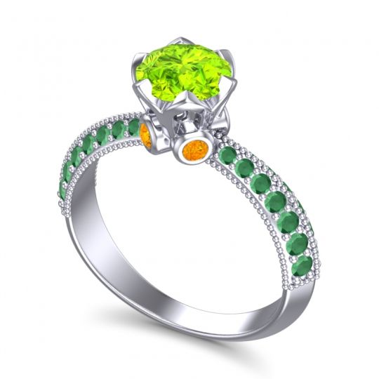 Modern Pave Rajazayya Ring