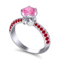 Modern Pave Rajazayya Ring