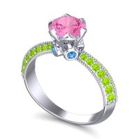 Modern Pave Rajazayya Ring