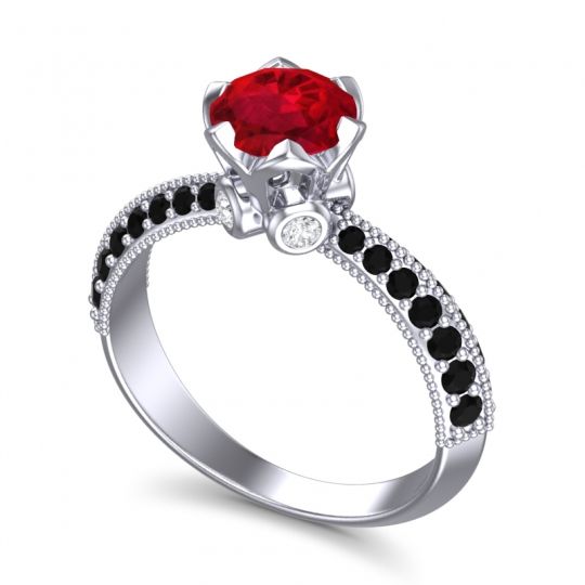 Modern Pave Rajazayya Ring