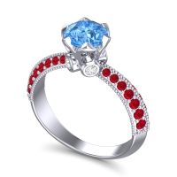 Modern Pave Rajazayya Ring