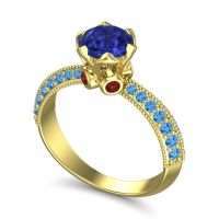 Modern Pave Rajazayya Ring