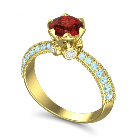 Modern Pave Rajazayya Ring