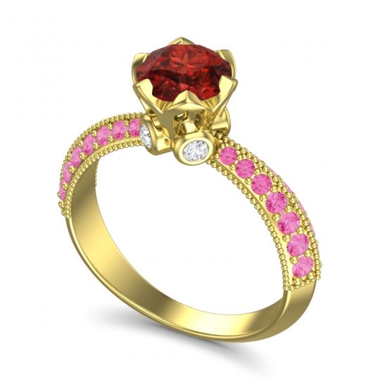 Modern Pave Rajazayya Ring
