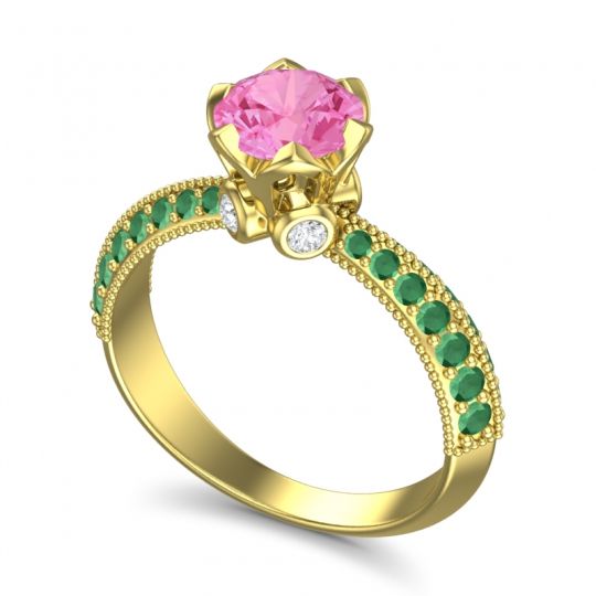 Modern Pave Rajazayya Ring