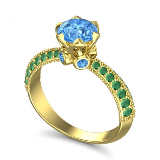 Modern Pave Rajazayya Ring