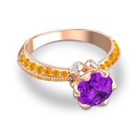 Modern Pave Rajazayya Ring