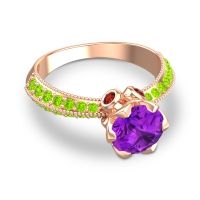 Modern Pave Rajazayya Ring