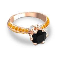 Modern Pave Rajazayya Ring