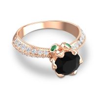 Modern Pave Rajazayya Ring