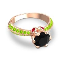 Modern Pave Rajazayya Ring