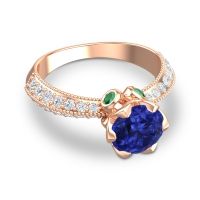 Modern Pave Rajazayya Ring