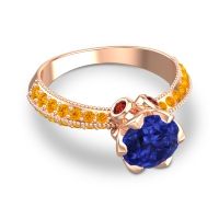 Modern Pave Rajazayya Ring