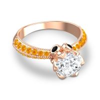 Modern Pave Rajazayya Ring