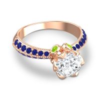 Modern Pave Rajazayya Ring