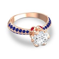 Modern Pave Rajazayya Ring