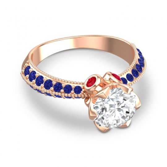 Modern Pave Rajazayya Ring