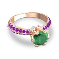 Modern Pave Rajazayya Ring