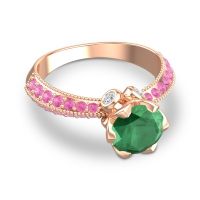 Modern Pave Rajazayya Ring