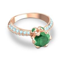Modern Pave Rajazayya Ring