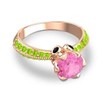 Modern Pave Rajazayya Ring