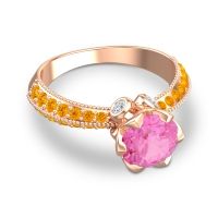 Modern Pave Rajazayya Ring