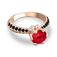 Modern Pave Rajazayya Ring