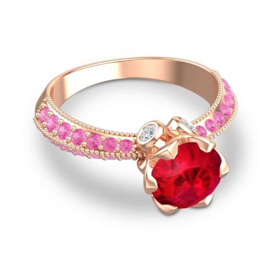 Modern Pave Rajazayya Ring