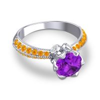 Modern Pave Rajazayya Ring