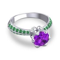 Modern Pave Rajazayya Ring