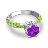 Modern Pave Rajazayya Ring