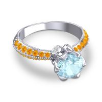 Modern Pave Rajazayya Ring