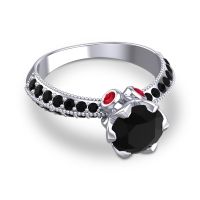 Modern Pave Rajazayya Ring