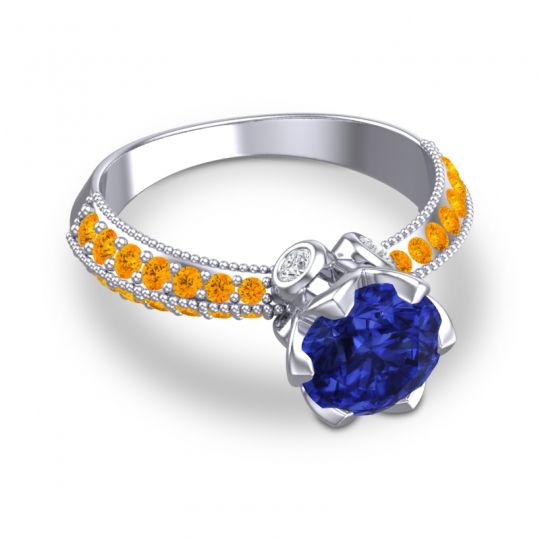 Modern Pave Rajazayya Ring