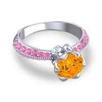 Modern Pave Rajazayya Ring