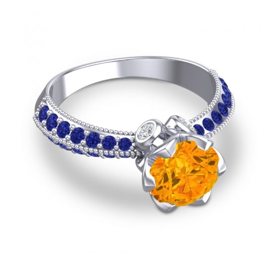 Modern Pave Rajazayya Ring