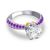 Modern Pave Rajazayya Ring