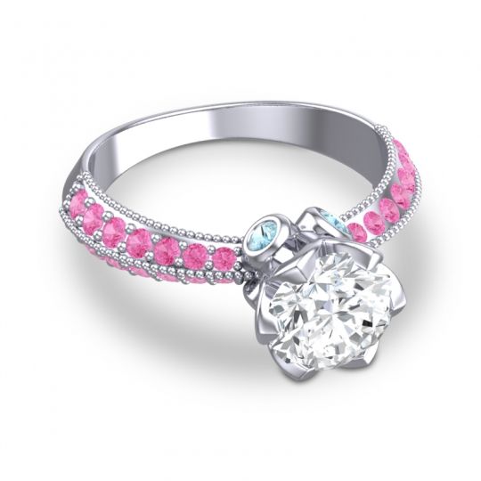 Modern Pave Rajazayya Ring