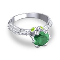 Modern Pave Rajazayya Ring