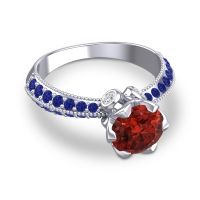 Modern Pave Rajazayya Ring