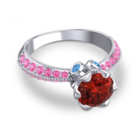 Modern Pave Rajazayya Ring