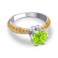 Modern Pave Rajazayya Ring