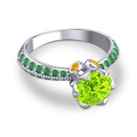 Modern Pave Rajazayya Ring