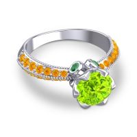 Modern Pave Rajazayya Ring