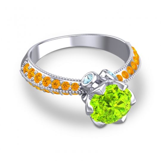 Modern Pave Rajazayya Ring