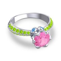 Modern Pave Rajazayya Ring