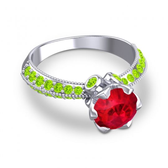 Modern Pave Rajazayya Ring