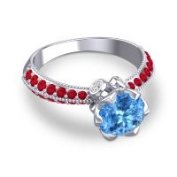 Modern Pave Rajazayya Ring