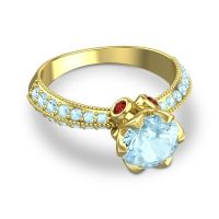 Modern Pave Rajazayya Ring