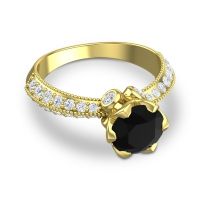 Modern Pave Rajazayya Ring